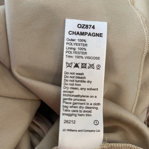 Joanna Hope Embroidered  Lace Ilusion Sheath Dress - Picture 9 of 10